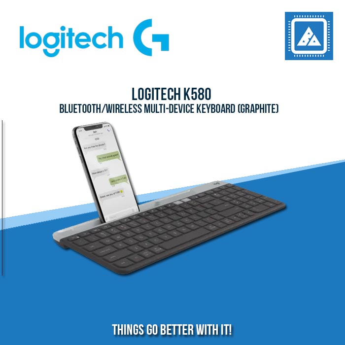 LOGITECH BLUETOOTH/WIRELESS MULTI-DEVICE KEYBOARD K580 (GRAPHITE) LOGITECH BLUETOOTH/WIRELESS MULTI-DEVICE KEYBOARD K580 (GRAPHITE)